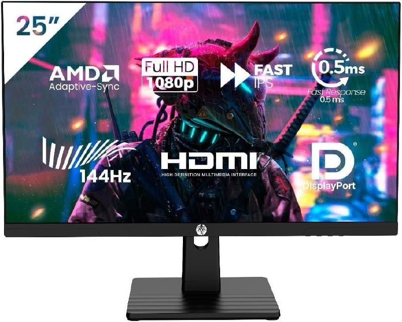 Haiz Monitor Gamer 25'' 144hz 0.5ms 1920x1080 Adaptative Sync FHD HDMI/DP IPS VESA 🛒