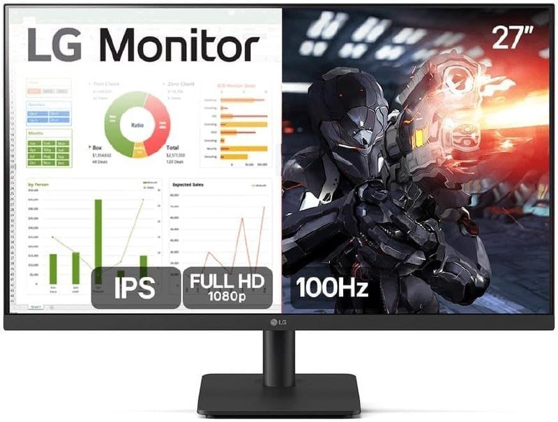 Monitor Gamer LG 27” IPS 100Hz Full HD 🛒