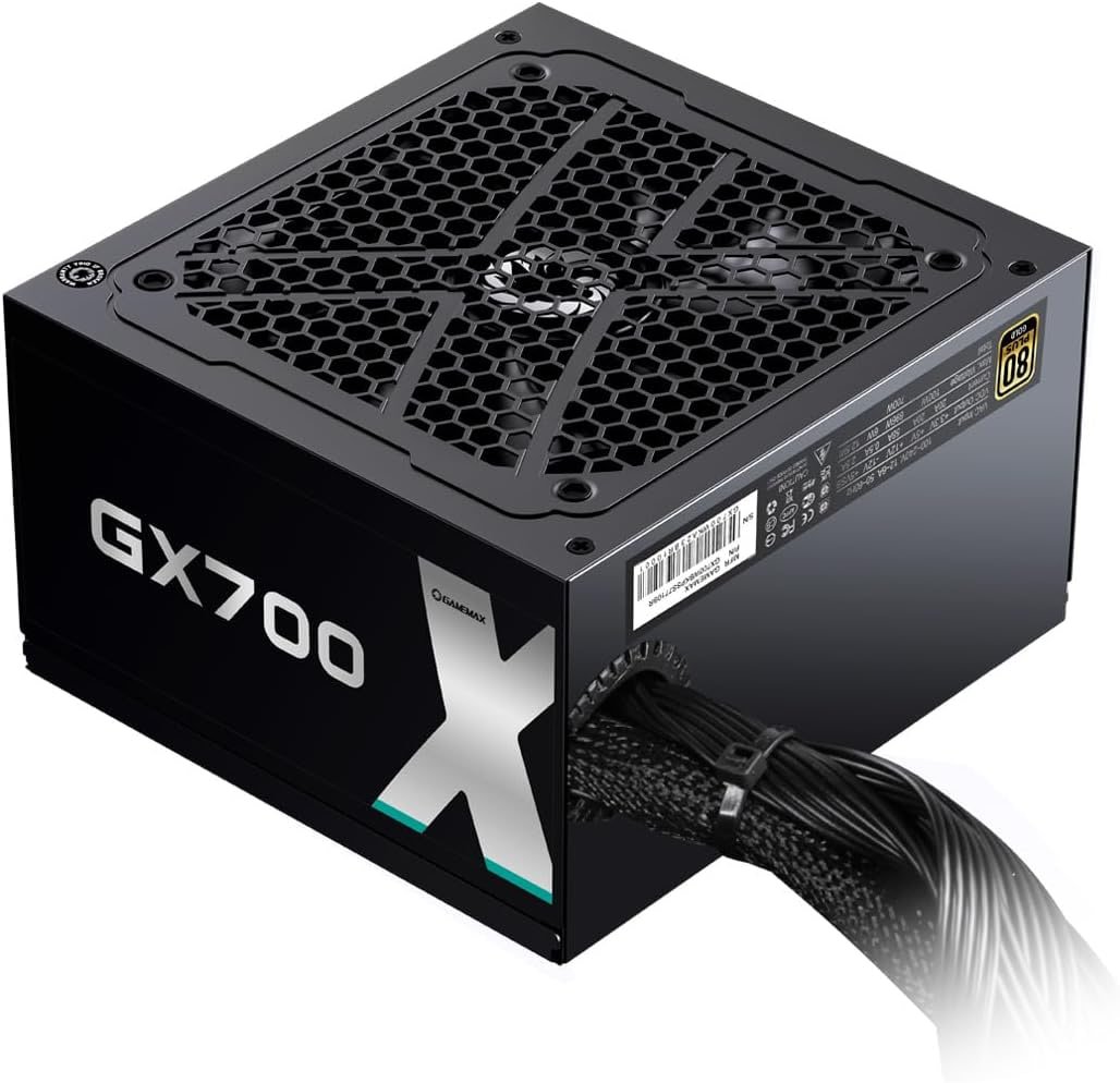 FONTE GAMEMAX GX700 700W 80 PLUS GOLD PFC ATIVO PRETA 🛒