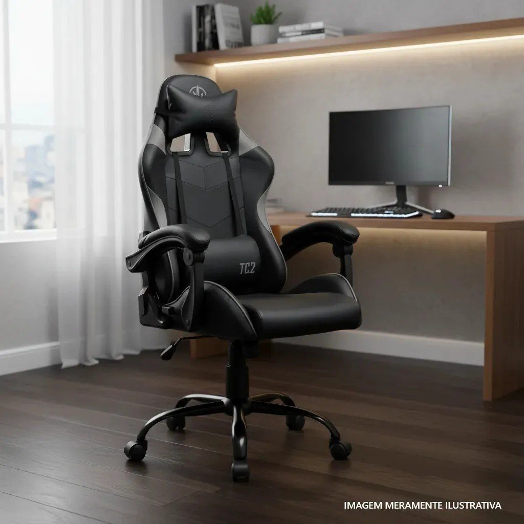 Cadeira Gamer TGT Heron TC2, Preto 🛒