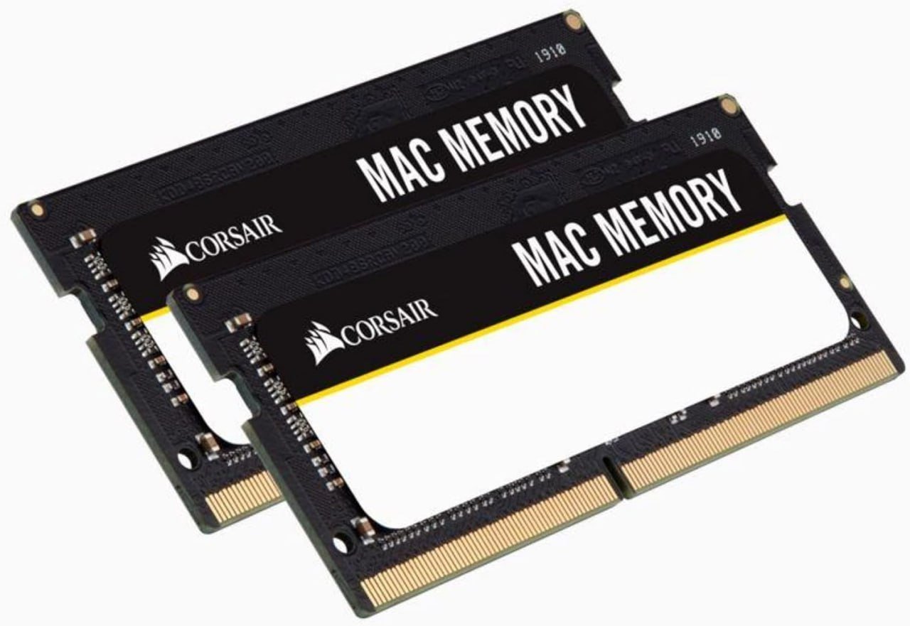Memória Corsair MAC - 64GB (2x32GB), DDR4, 2666Mhz, C18, Preto - CMSA64GX4M2A2666C18 🛒
