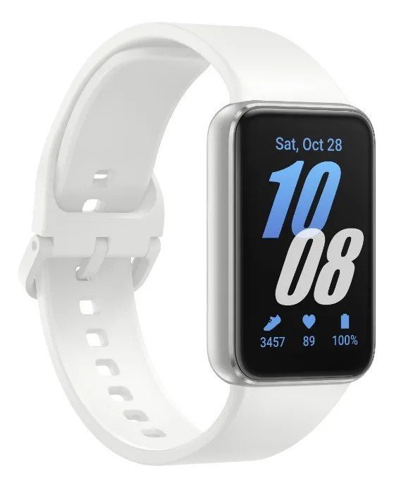 Samsung Galaxy Fit3 Pulseira Esportiva Prata 🛒