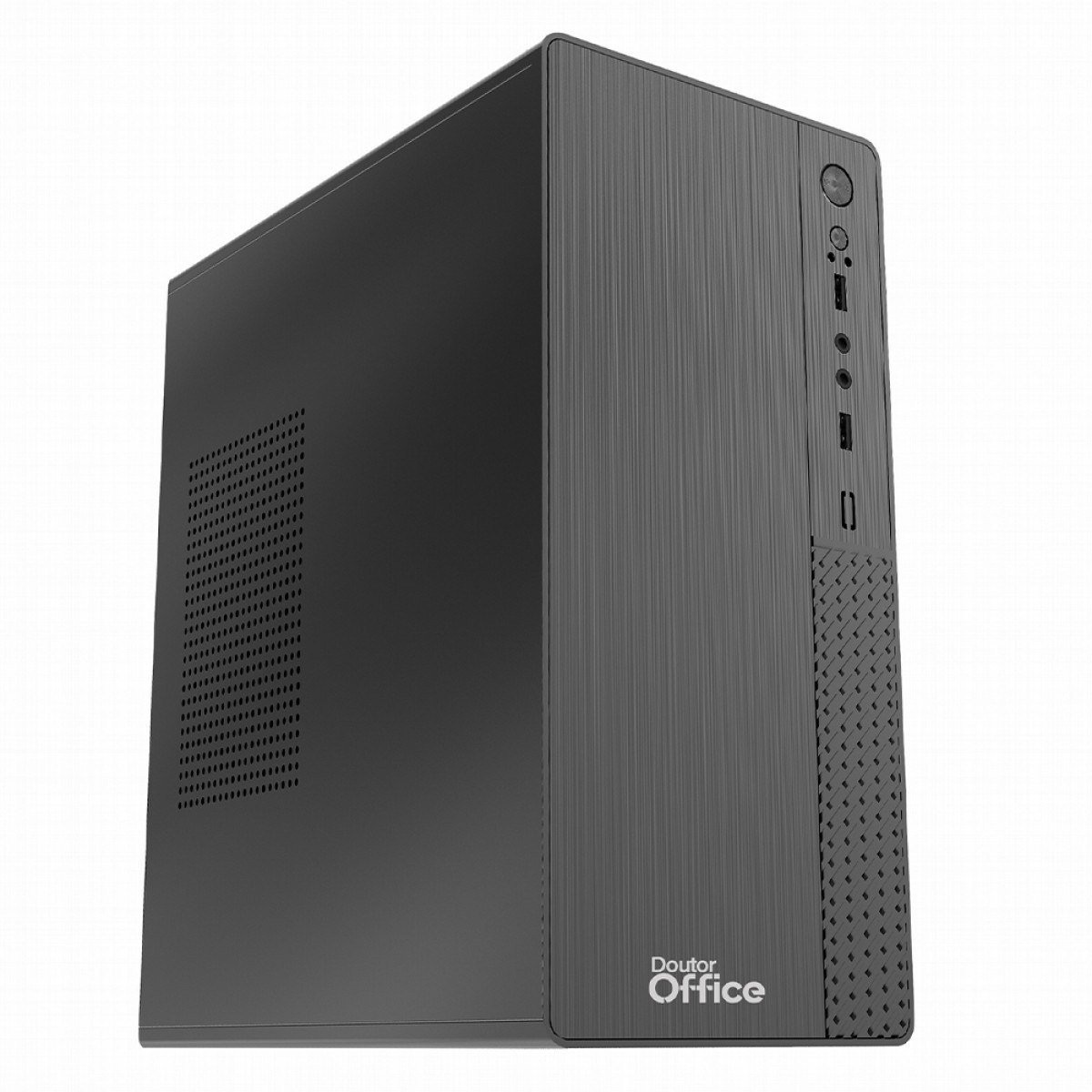 Gabinete Dr. Office Mini Tower M-ATX Sem Fonte Sem Fans Preto 🛒