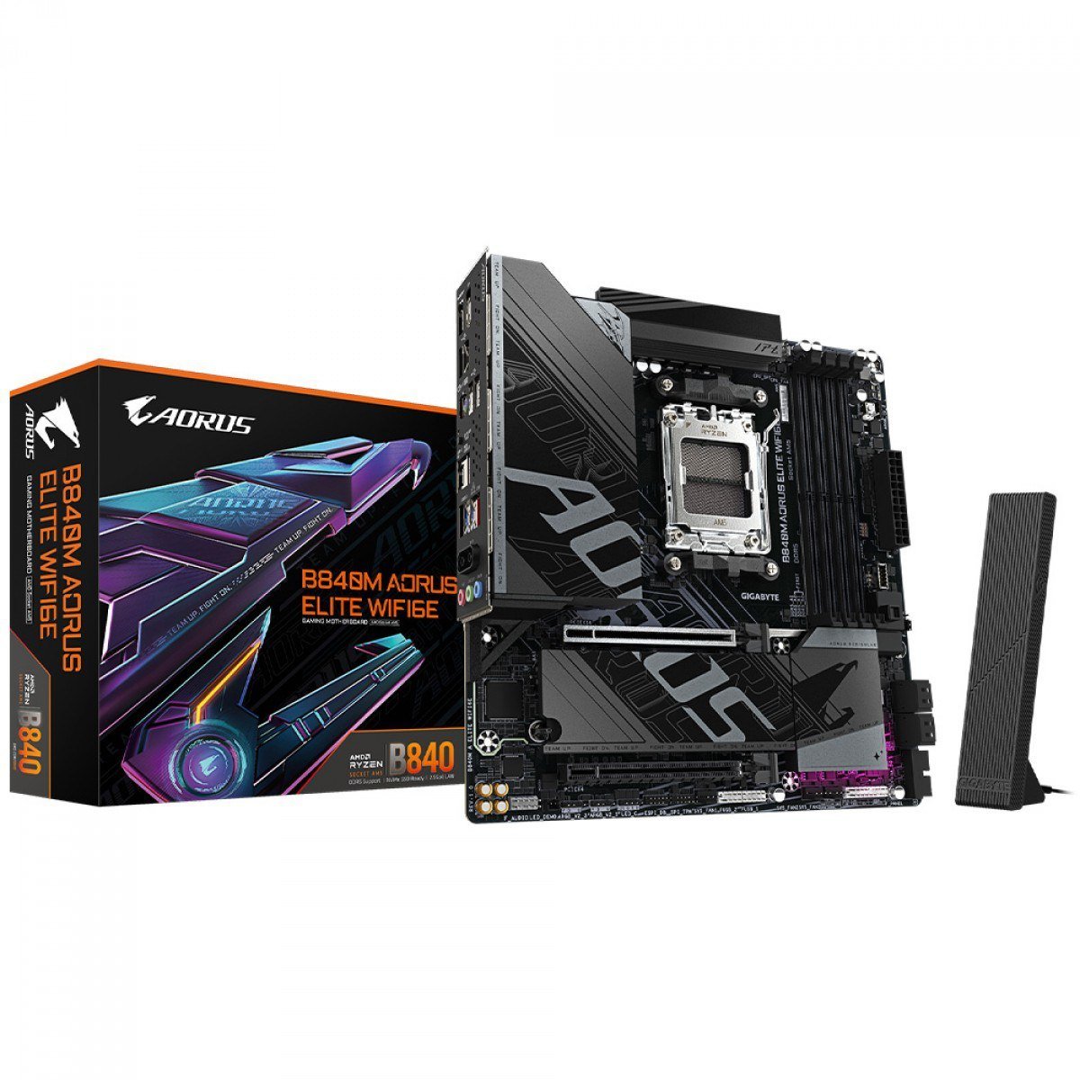 Placa Mãe Gigabyte B840M AORUS Elite WIFI6E 🛒