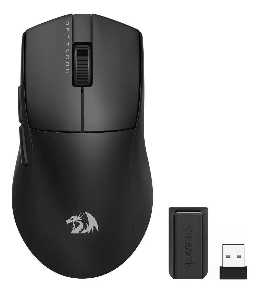Mouse Gamer Redragon King Pro 1K Preto 🛒