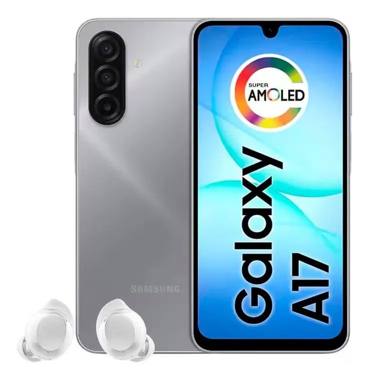 Smartphone Galaxy A17 4g Tela 6.7 128gb + Galaxy Buds Core 🛒