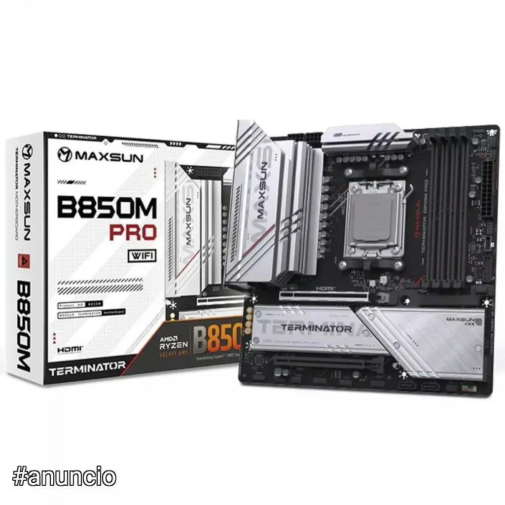 Placa Mãe Maxsun Terminator B850M Pro WiFi 🛒
