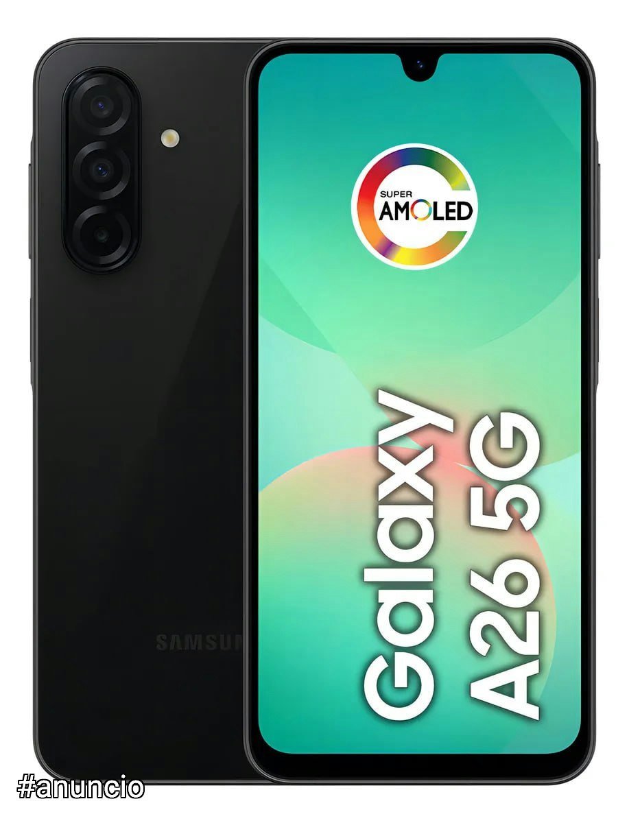 🔥 Celular Samsung Galaxy A26 5g 256gb, 8gb Ram, Câmera De 50mp, Ip67, Tela Super Amoled 6.7 , Nfc - Preto