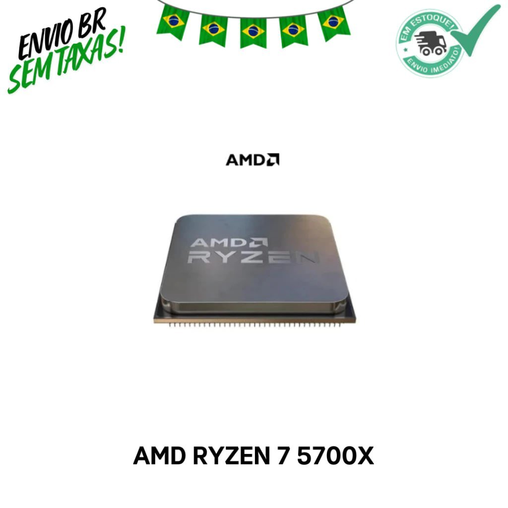 🔥 Processador AMD Ryzen 7 5700X