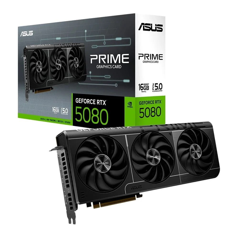Placa de Vídeo ASUS RTX 5080 PRIME 🛒