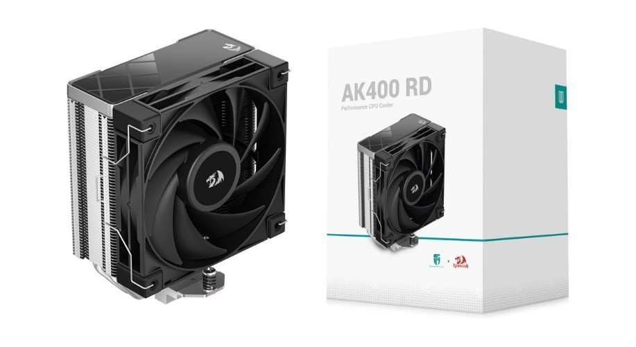 Air Cooler GamerStorm X Redragon AK400 RD Preto 4 Heatpipes Fan 120 mm 🛒