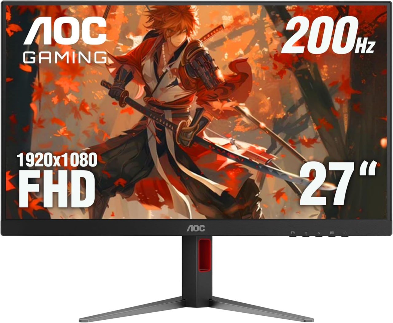 Monitor AOC 27G4H 27" 200hz 1ms IPS, Ajuste de Altura 🛒