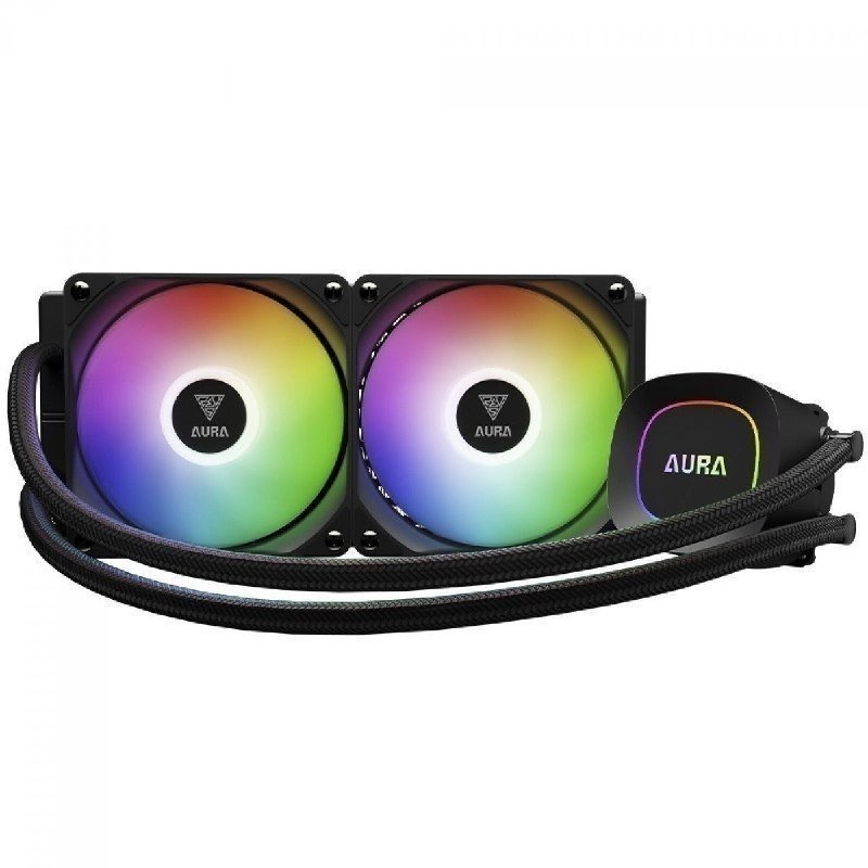 Water Cooler Gamdias Aura Gl240 Lite Preto Argb 🛒