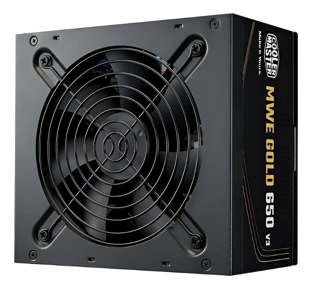 Fonte Cooler Master Mwe Gold 650 V3, 650w, Atx 3.1, 80 Plus Preto 🛒