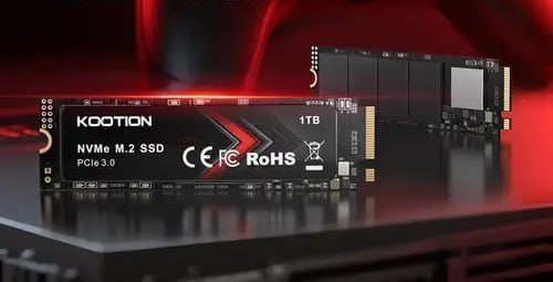 🔥 SSD KOOTION M2 NVME 2000Mb/s Gen3 PCIe 3.0X4