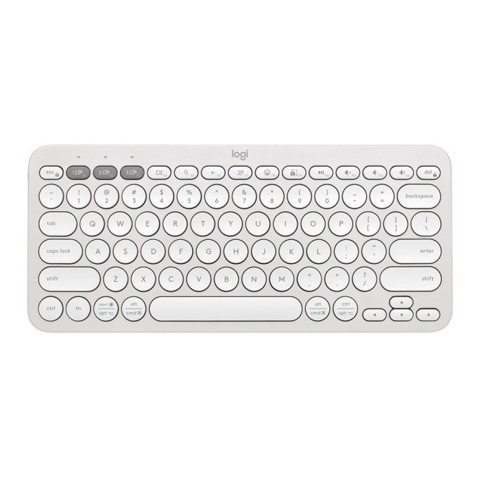 Teclado sem fio Logitech Pebble Keys 2 K380s 🛒