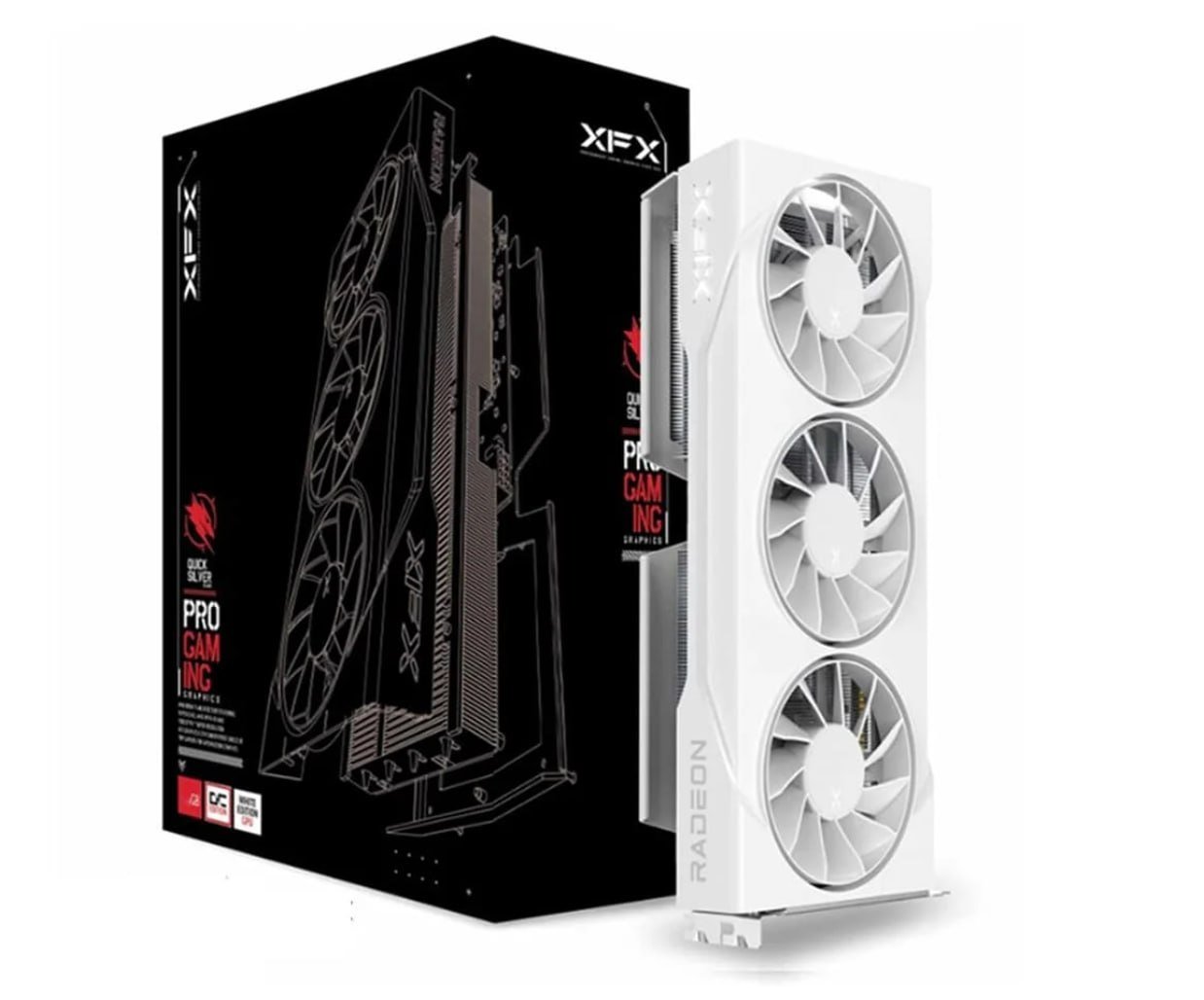 Placa de Vídeo RX 9060 XT 16GB XFX GAMING TRIPLE 🛒