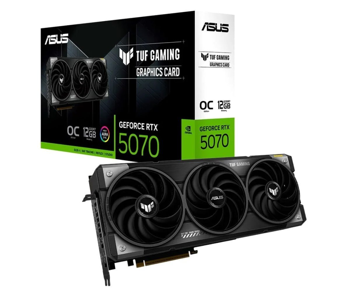 RTX 5070 12GB ASUS TUF GAMING 🛒