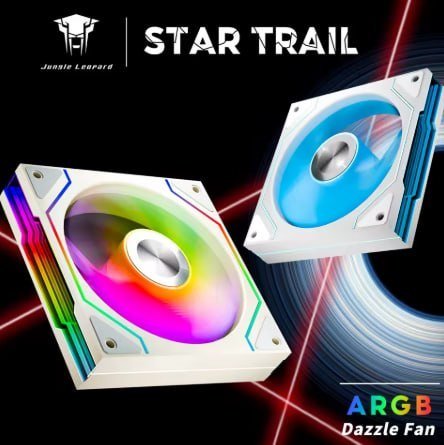 Fan Jungle Leopard Star Trails ARGB 🛒