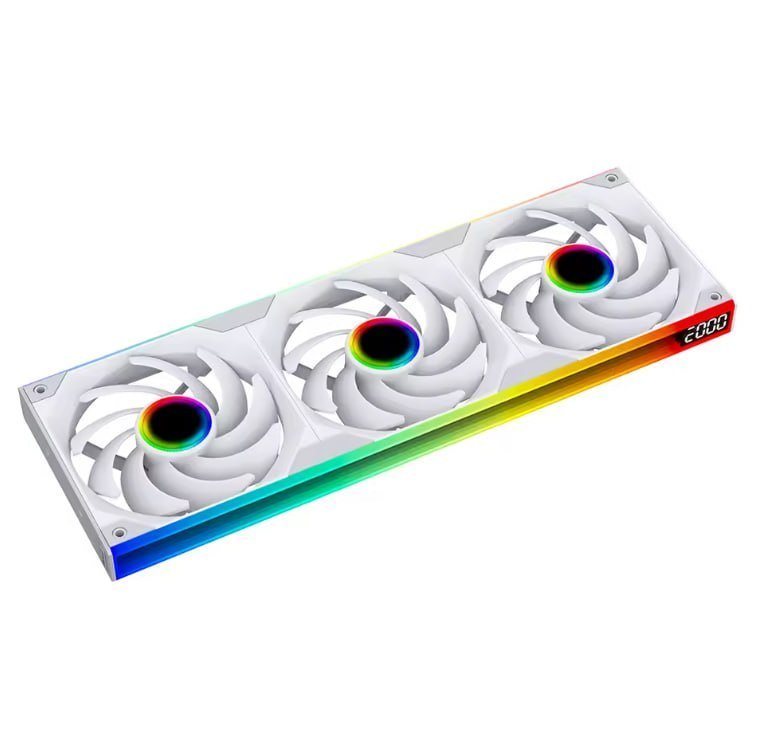 Kit Fans Jungle Leopard 360mm ARGB PWM com Efeito de Espelho Infinito 🛒