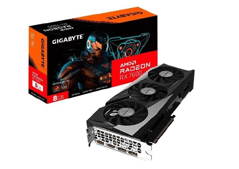 AMD Radeon RX 7600 GAMING OC 8GB Gigabyte 🛒