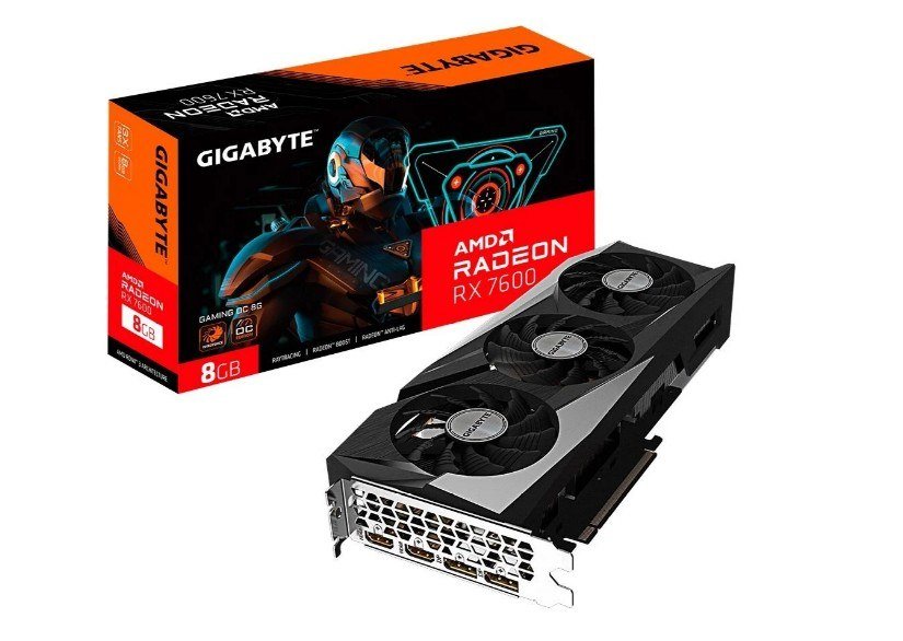 🔥 AMD Radeon RX 7600 GAMING OC 8GB Gigabyte