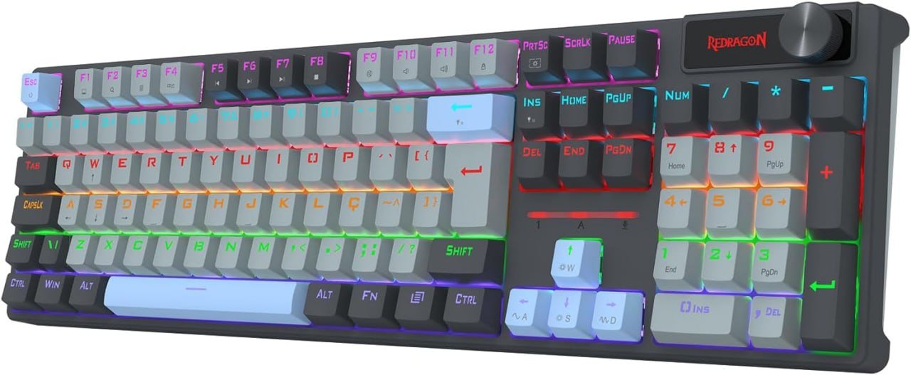 🔥 Teclado Mecânico Gamer Redragon Caesura