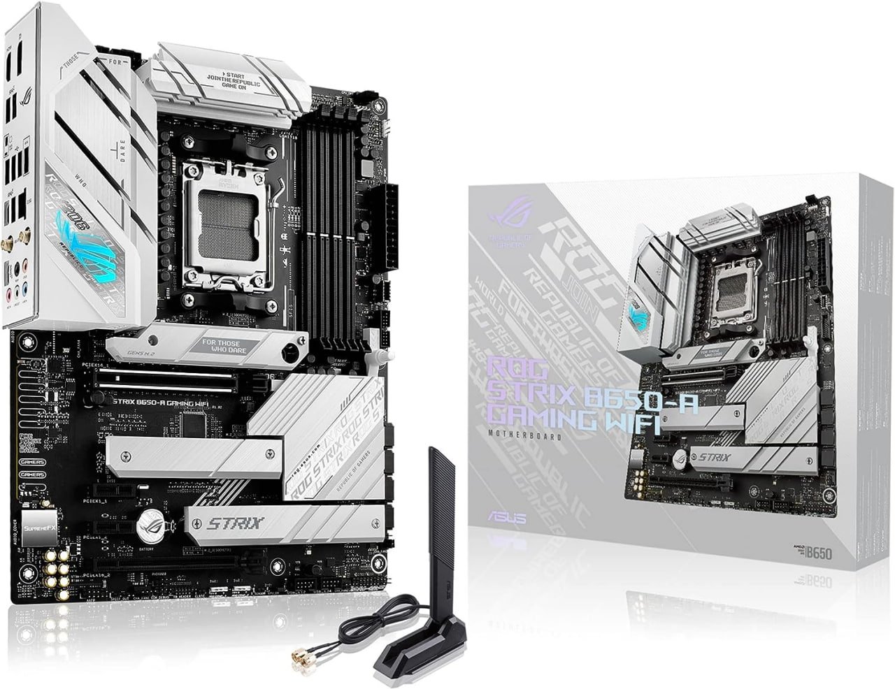🔥 Placa Mãe ASUS ROG Strix B650-A Gaming WiFi 6E
