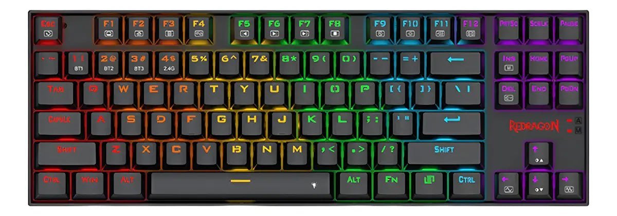 🔥 TECLADO MECÂNICO GAMER KUMARA ELITE PRETO K552-KRS