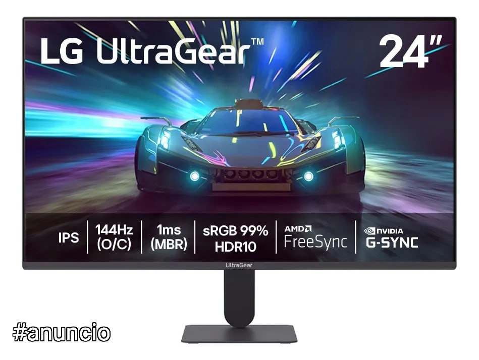 🔥 Monitor LG UltraGear™ 24G411A-B 24"