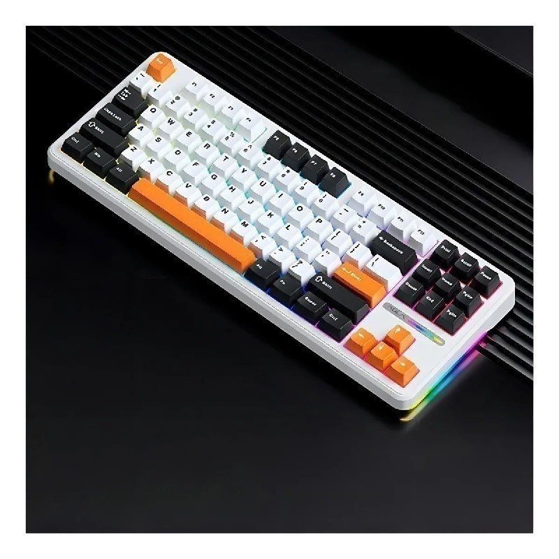 Teclado Mecânico Epomaker Aula F87 Rgb Gamer Hot Swap Gasket 🛒