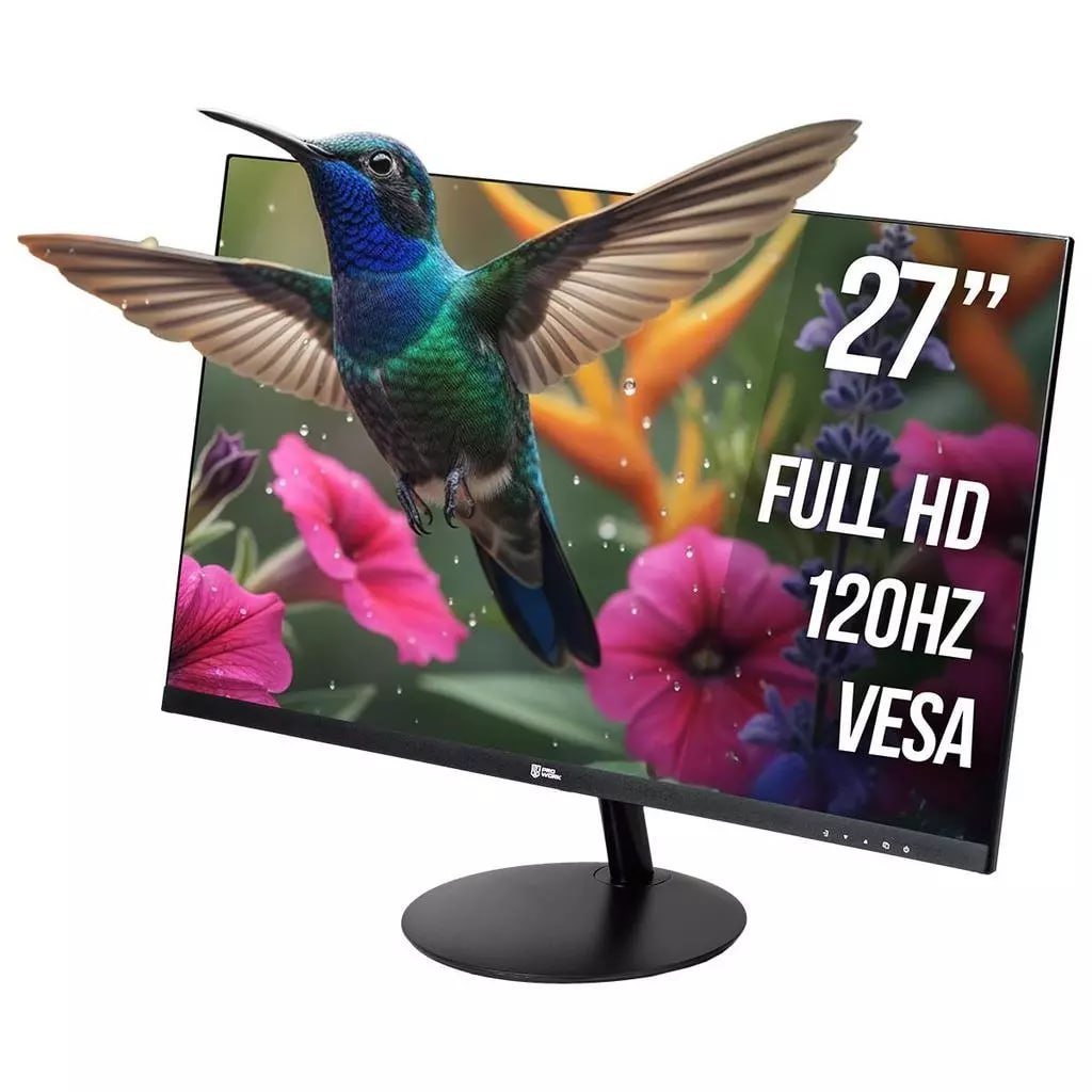 🔥 Monitor Safe Gamer ProWork 27'' FHD 120Hz HDMI, VGA, Preto - MO027