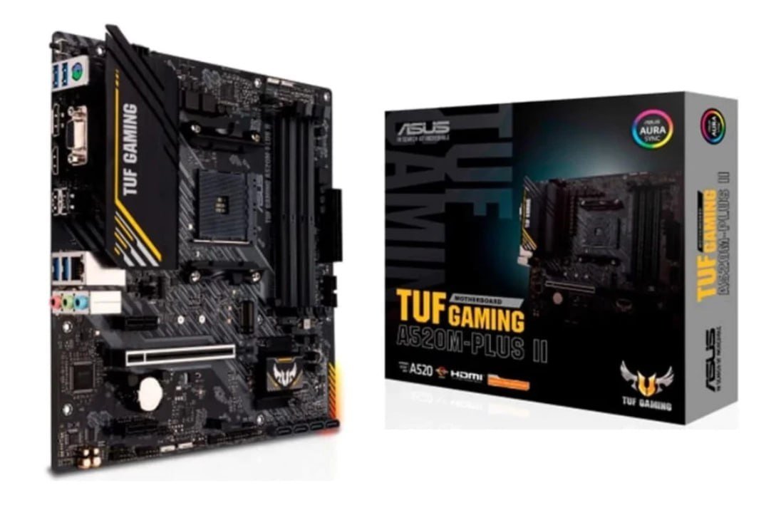 🔥 Placa Mãe Asus TUF GAMING A520M-PLUS II
