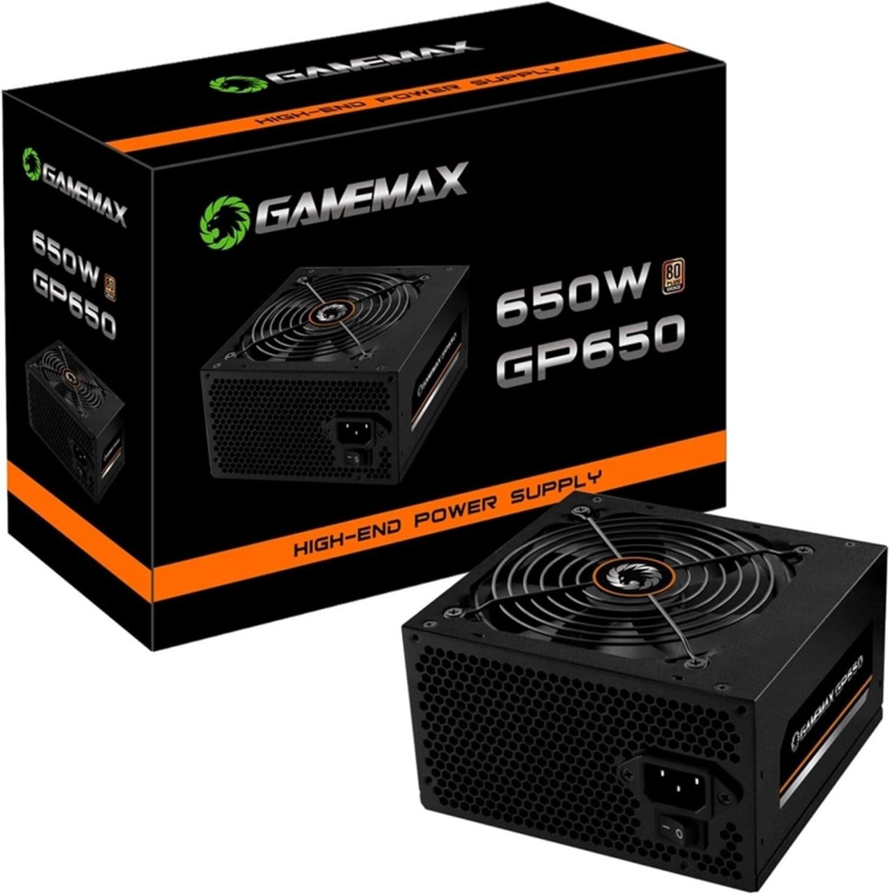 Fonte Gamer GAMEMAX GP650 80 Plus Bronze 🛒