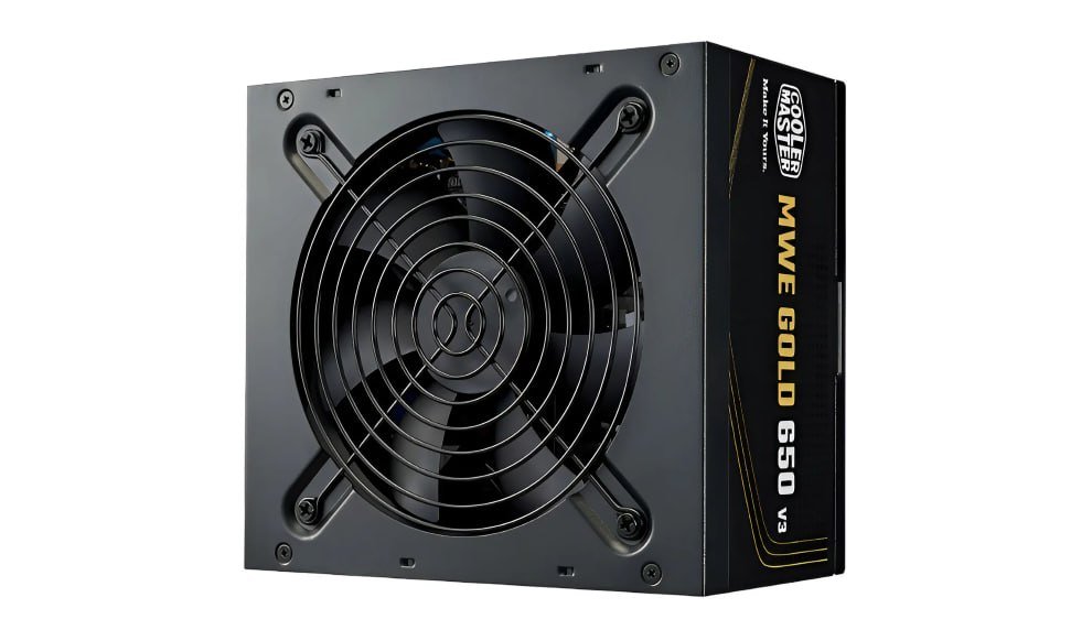 🔥 FONTE COOLER MASTER MWE GOLD 650 V3, 650W, ATX 3.1, 80 PLUS PRETO