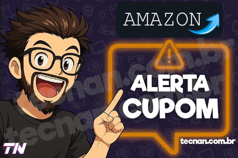 🔥 ALERTA DE CUPOM AMAZON!