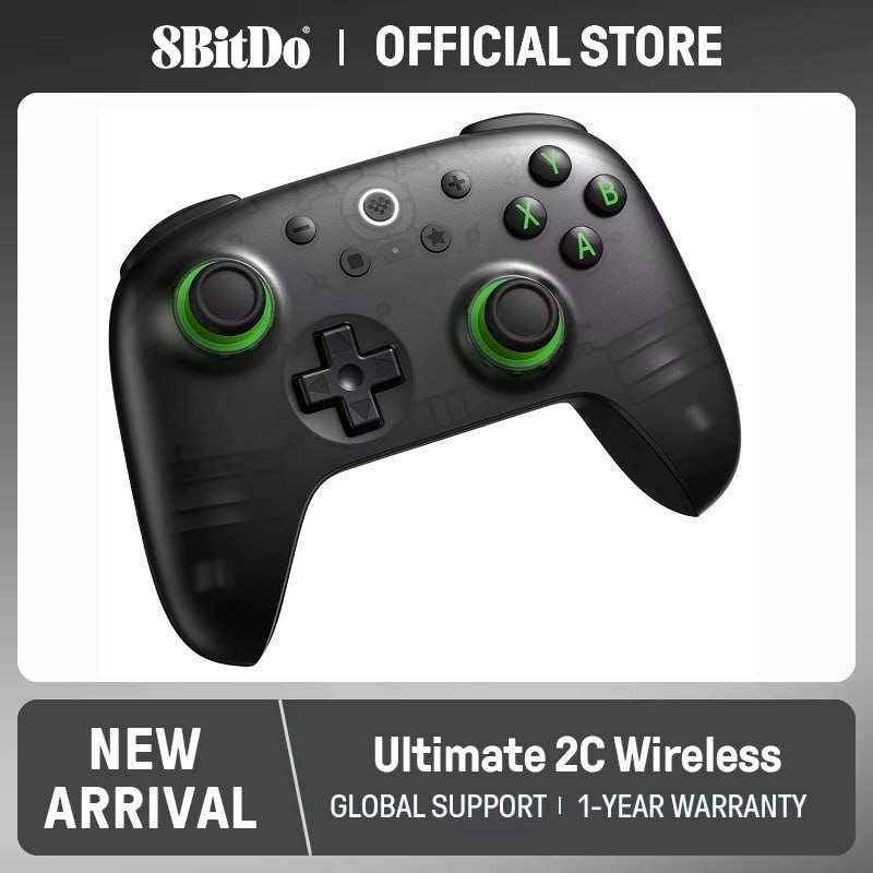 Controle Sem Fio 8BitDo Ultimate 2C 🎮