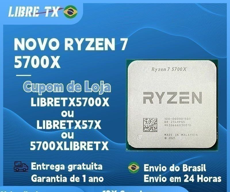 🔥 Ryzen 7 5700x NOVO