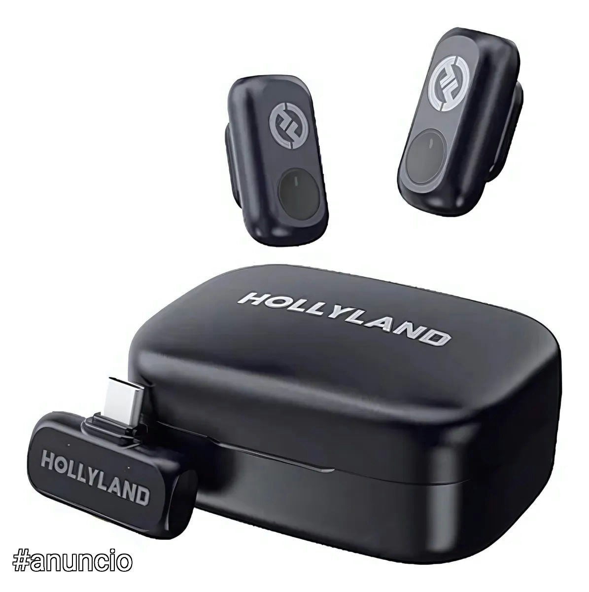 🔥 Microfone Hollyland Lark A1 Duo Usb-c Preto
