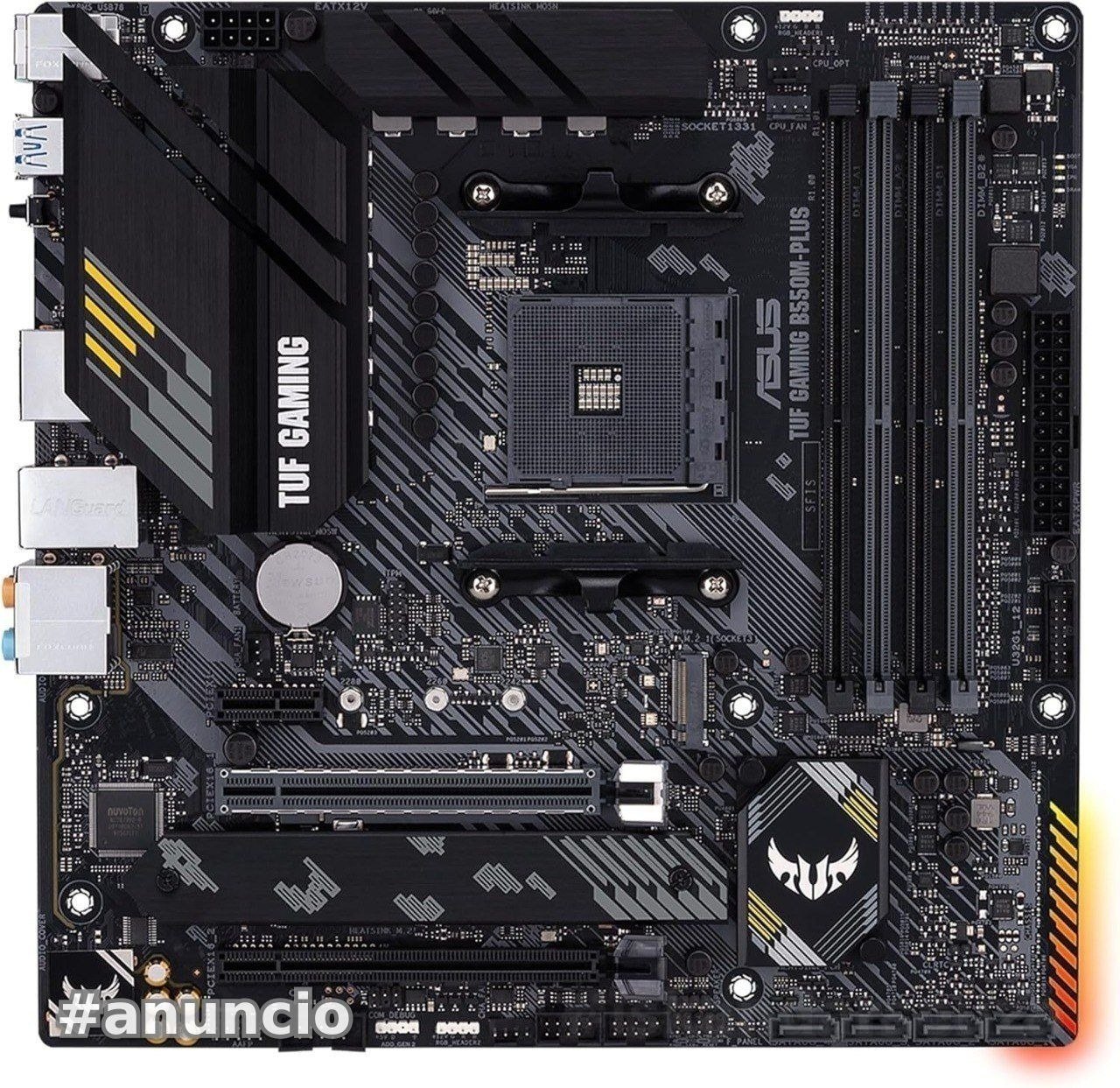 🔥 Placa-Mãe ASUS TUF Gaming B550M-PLUS AM4 mATX