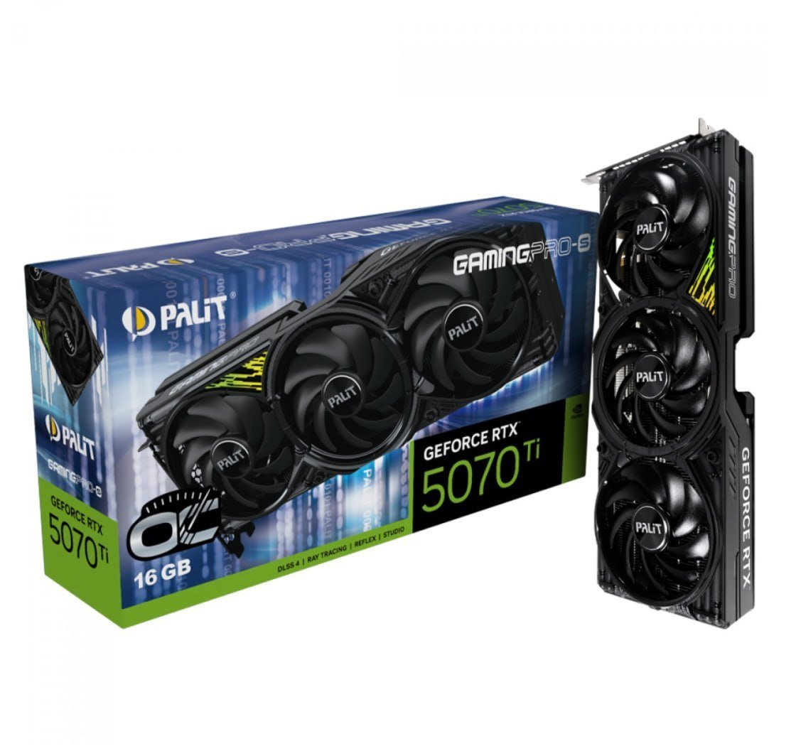 RTX 5070 Ti 16GB PALIT GAMING PRO S OC 🛒