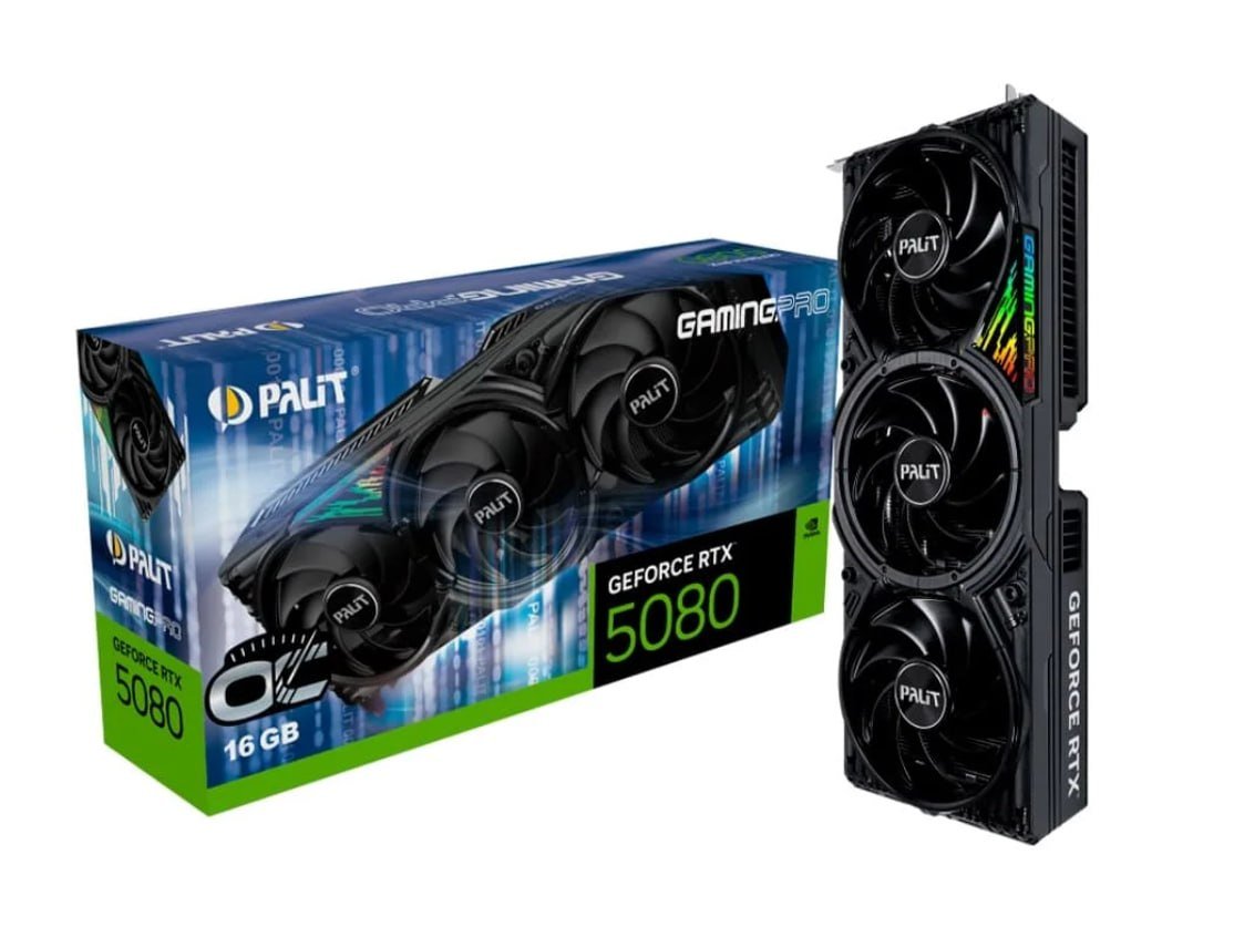 🔥 RTX 5080 16GB PALIT GAMING PRO S OC