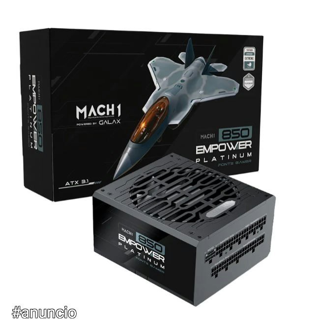 Fonte MACH1 Steady, 500W, 80 Plus Bronze 🛒