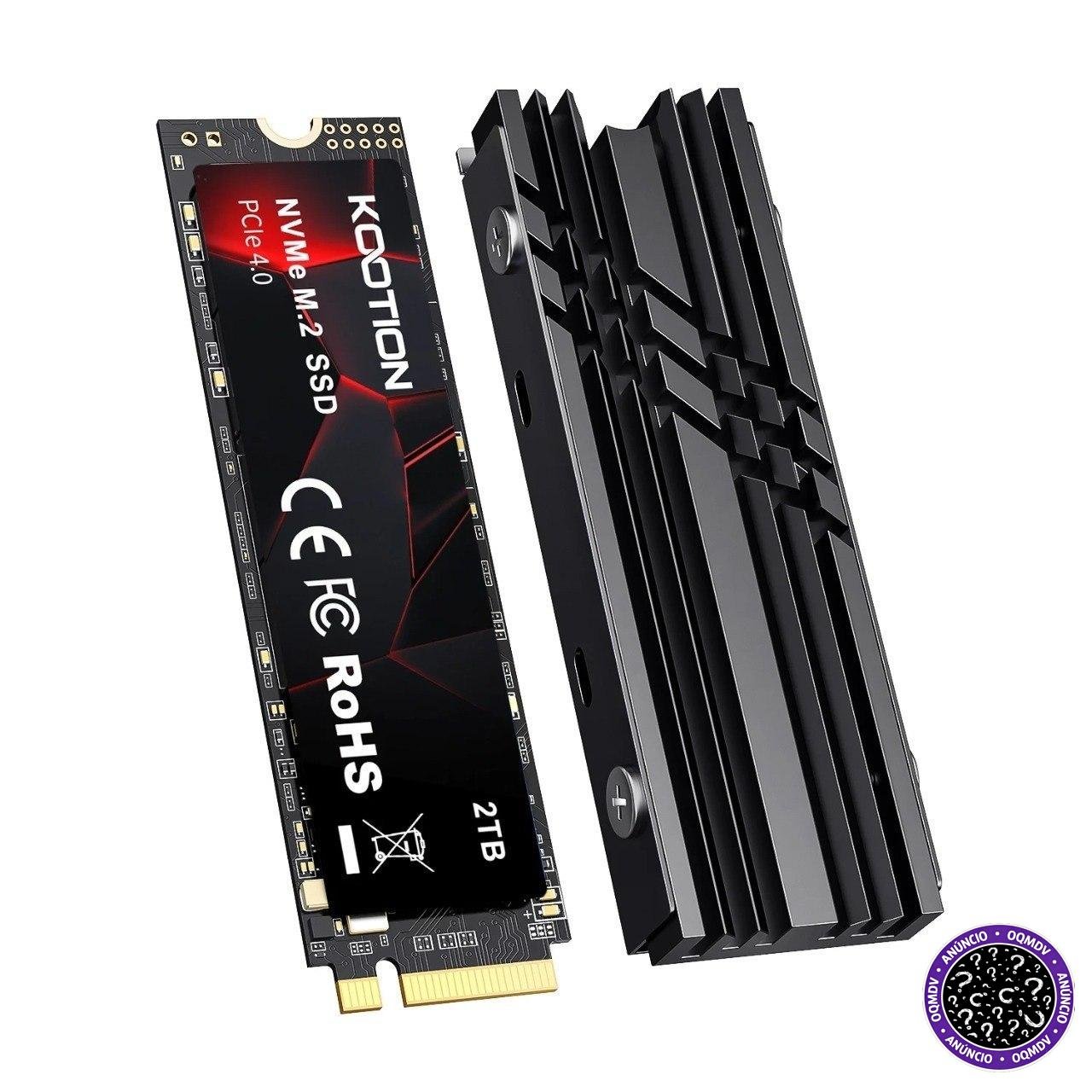 SSD 1TB Kootion NVME M2 7000MB/s PCIE 4.0X4 🛒