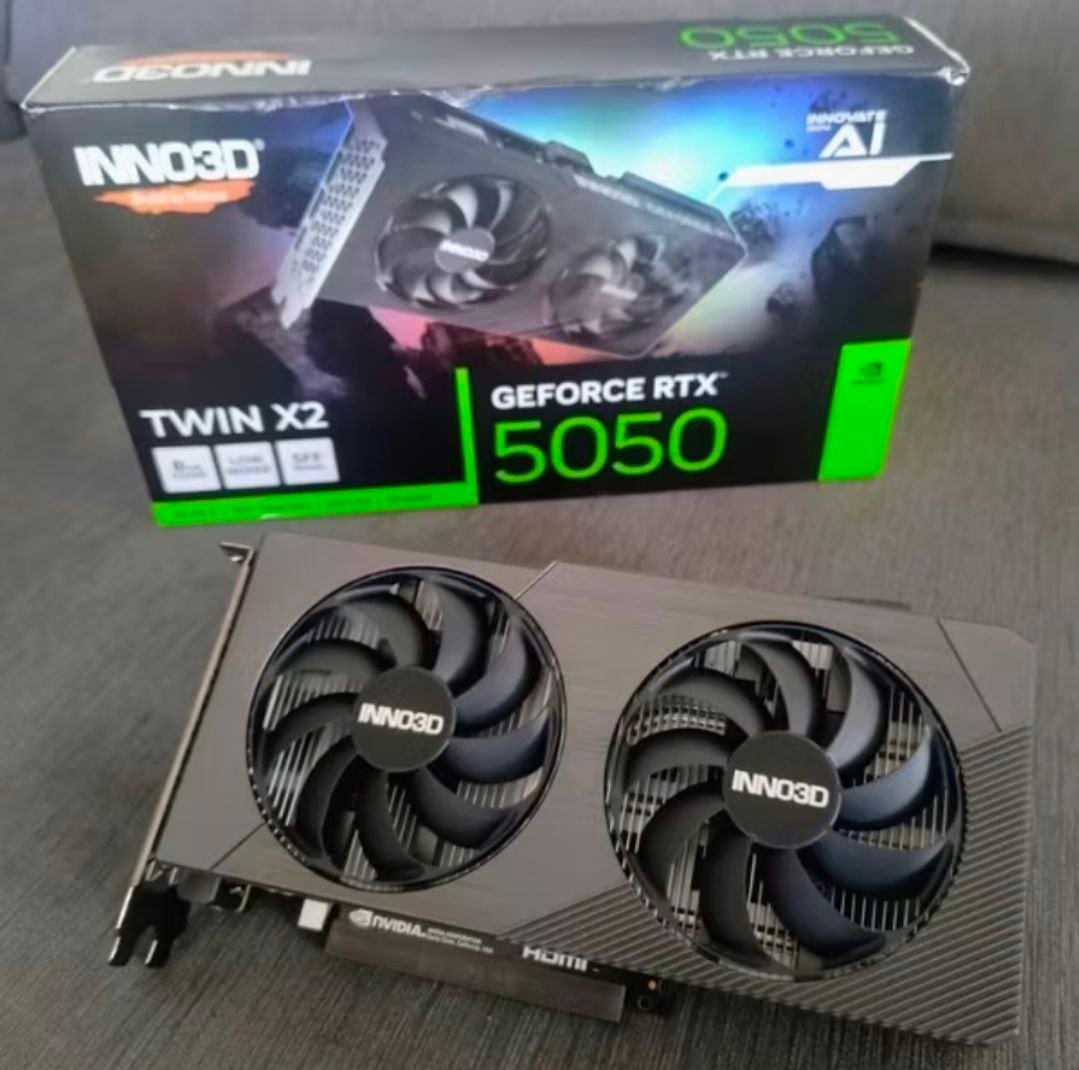 INNO3D RTX5050 8GB Twin X2 128BITS DLSS 4 GDDR6 🛒