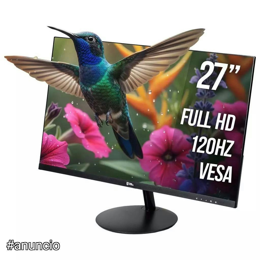 Monitor Gamer ProWork 27'' FHD 120Hz HDMI, VGA, Preto - MO027 🛒
