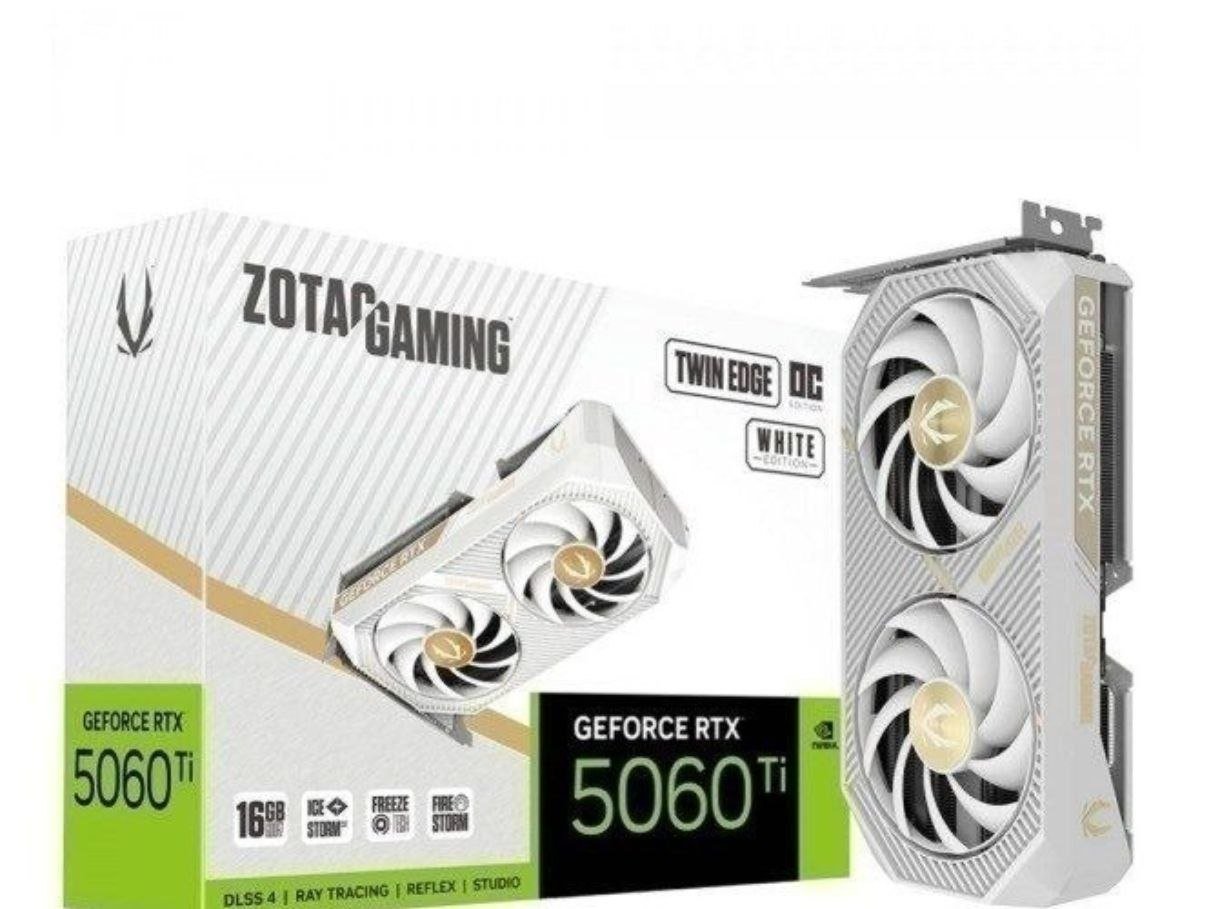 Zotac RTX 5060 Ti 16gb Twin Edge Oc White 🛒
