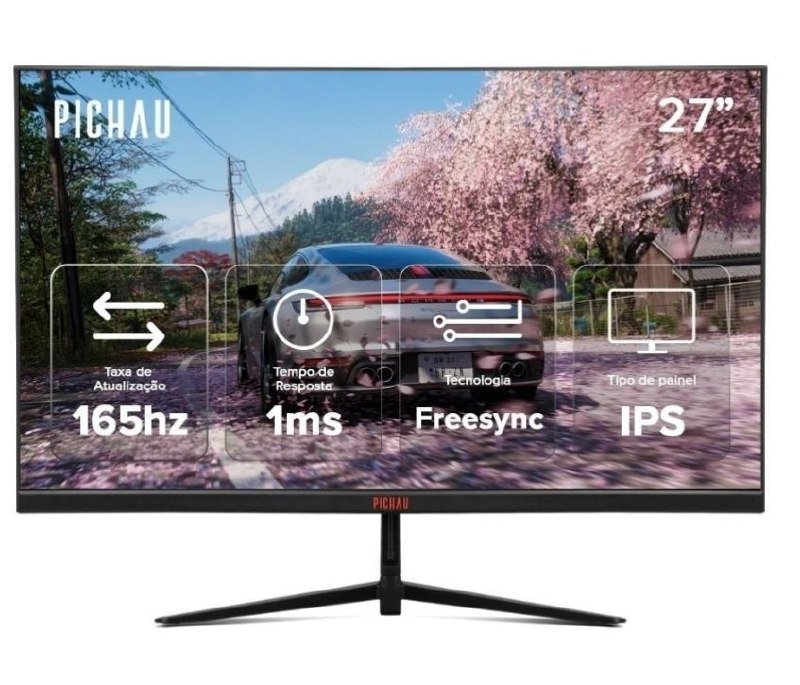 Monitor Gamer Pichau Athen V3S 27 Pol QHD 165Hz 🛒