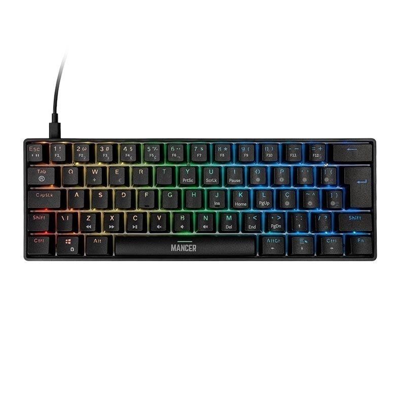 Teclado Magnetico Mancer Onyx, RGB, Preto, MCR-ONYP-BL01 ⌨️