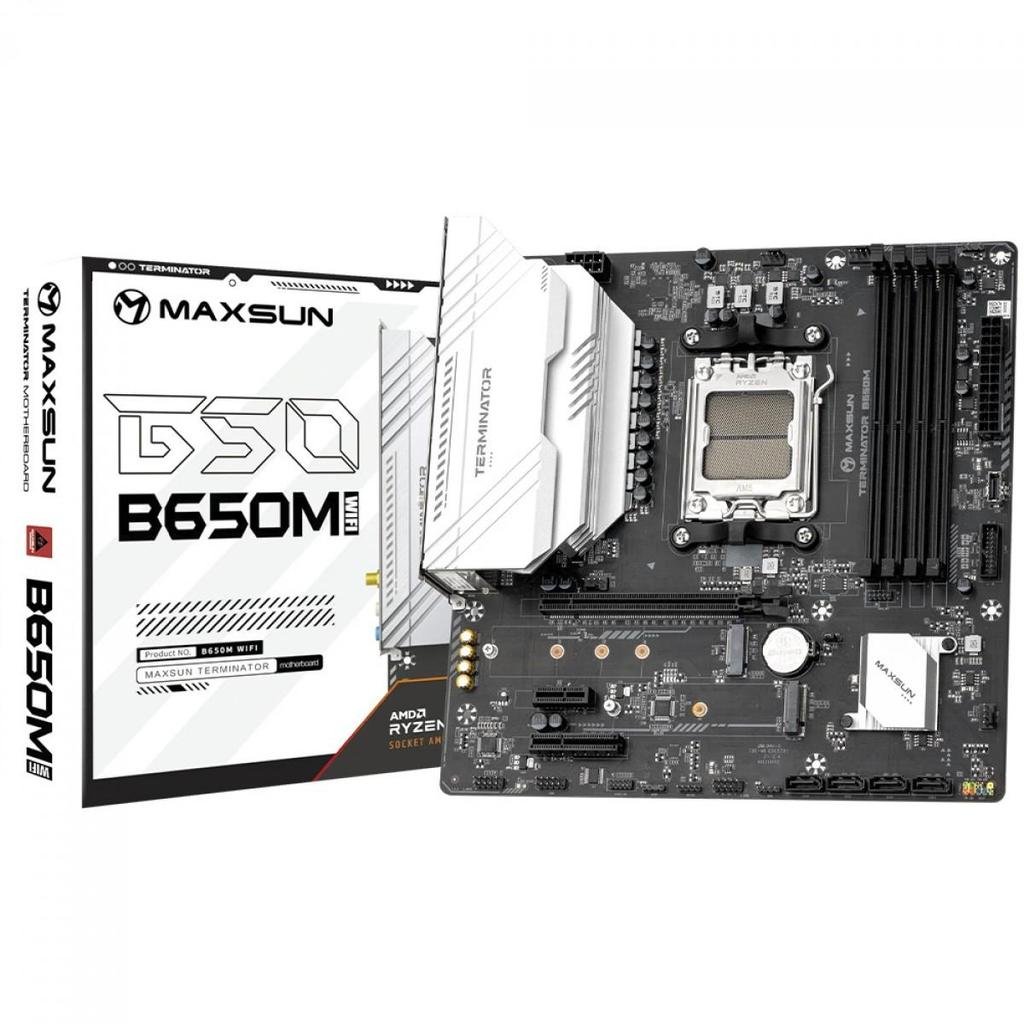 Placa Mãe Maxsun Terminator B650M WiFi6 🛒